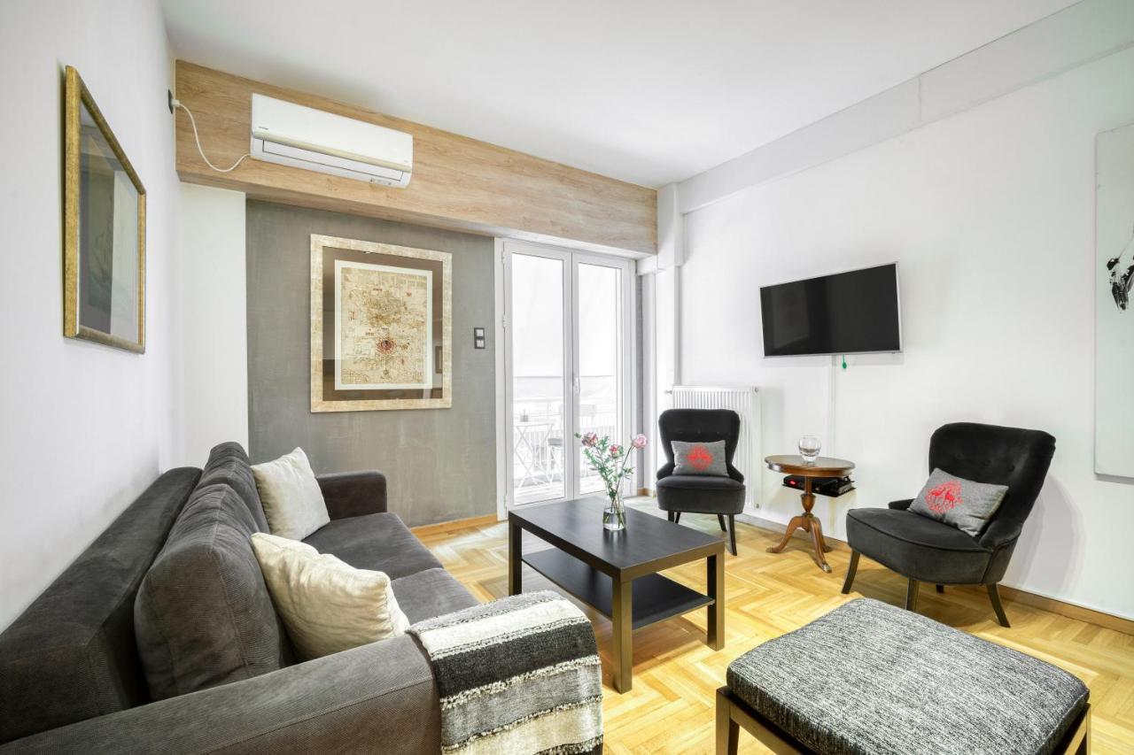 Delightful Stylish Two Bedroom Condo In Hip Area Of Central Athen Exterior foto